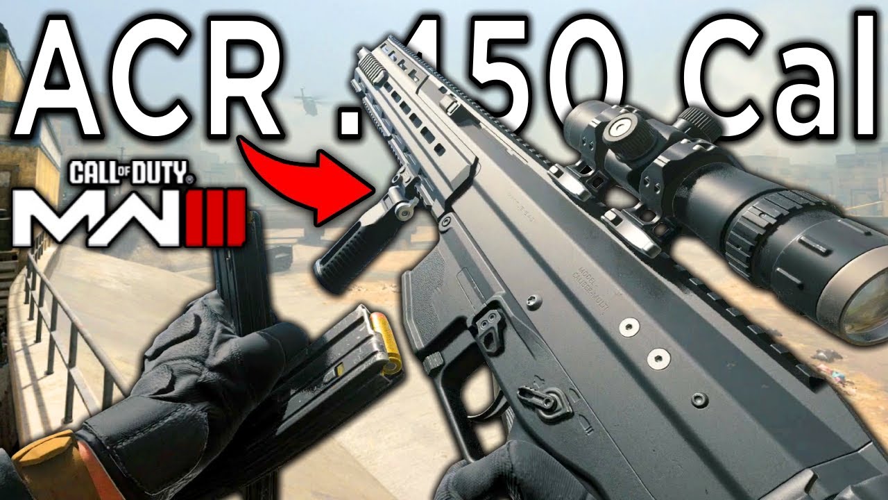 Hard Hitting ACR .450 Bushmaster (Sidewinder) - Modern Warfare 3 Multiplayer Gameplay