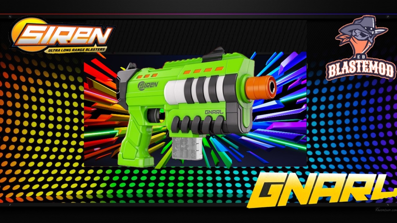 Revue du blaster siren le GNARL 