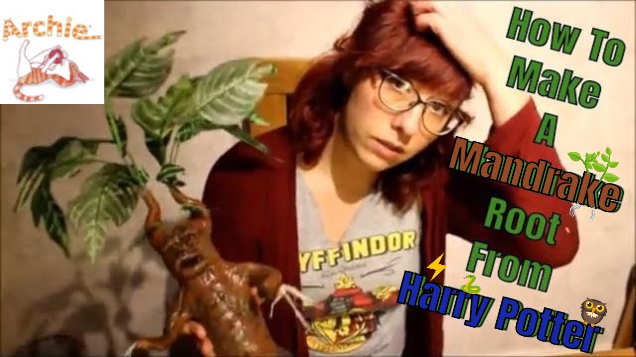 How to make a Mandrake Root DIY Harry Potter