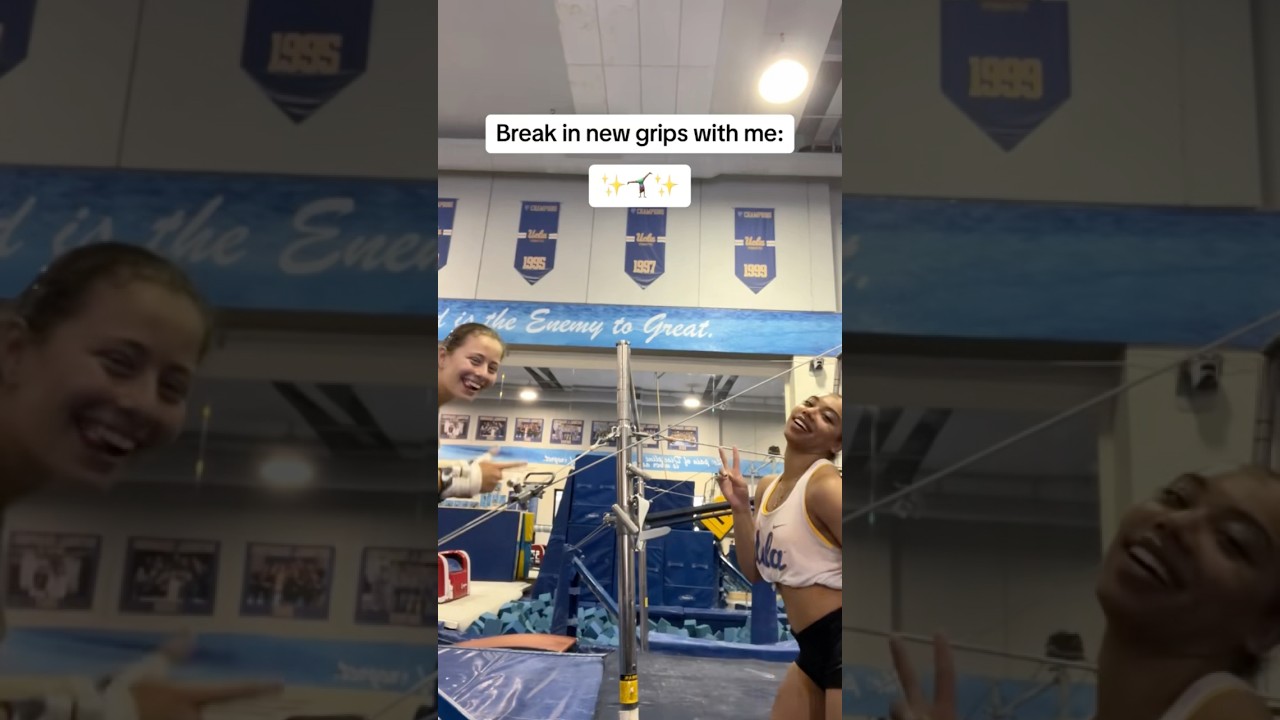 Breaking in my grips tutorial!🥳 #olympics #gymnastics #grips #bars #simone #margzetta #tutorial