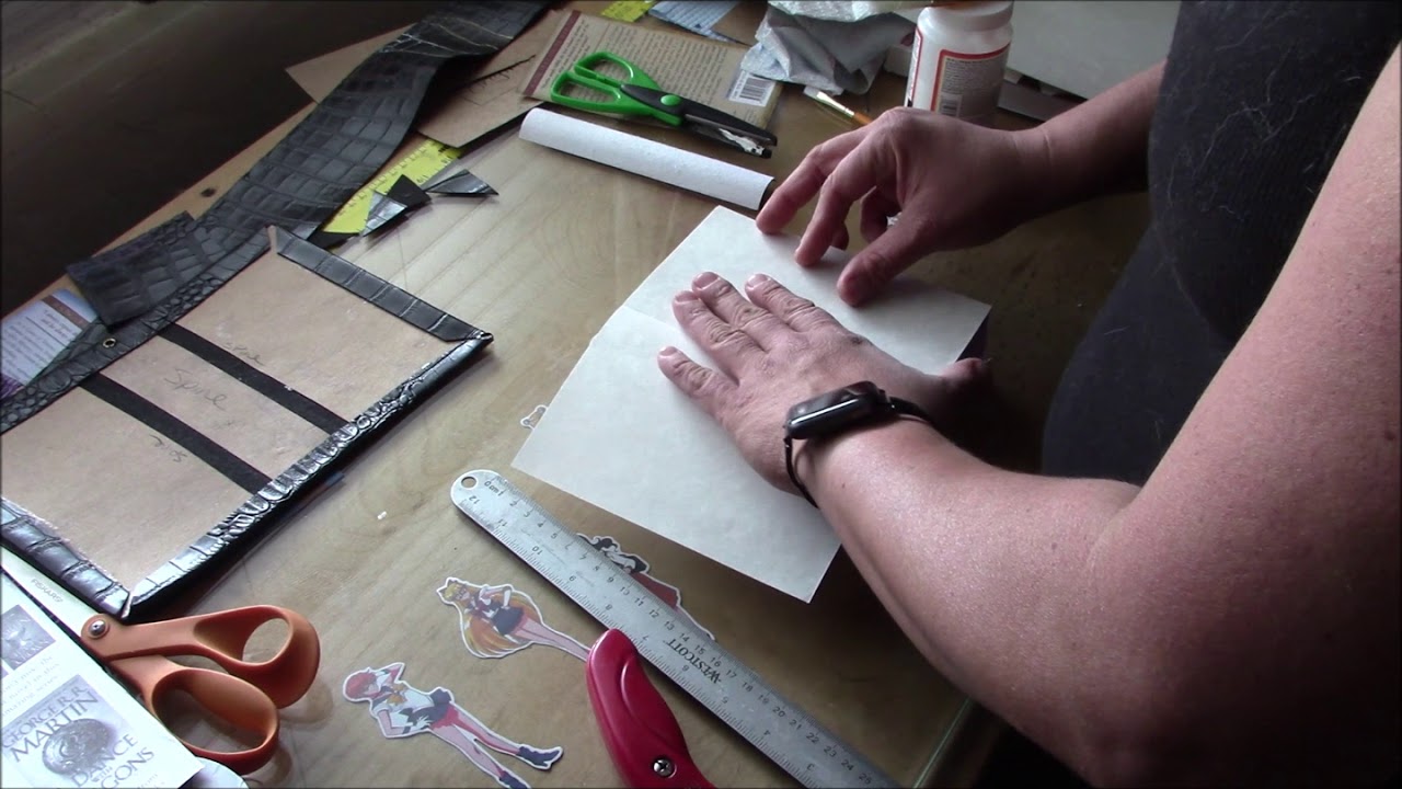 Making a Paperback into a Leather bound Hardcover