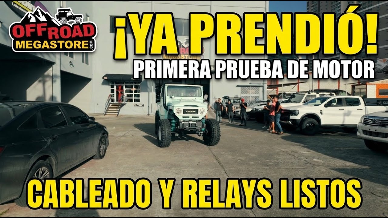 PROYECTO TOYOTA LAND CRUISER FJ 45 | PRIMERA SALIDA | Off Road Megastore