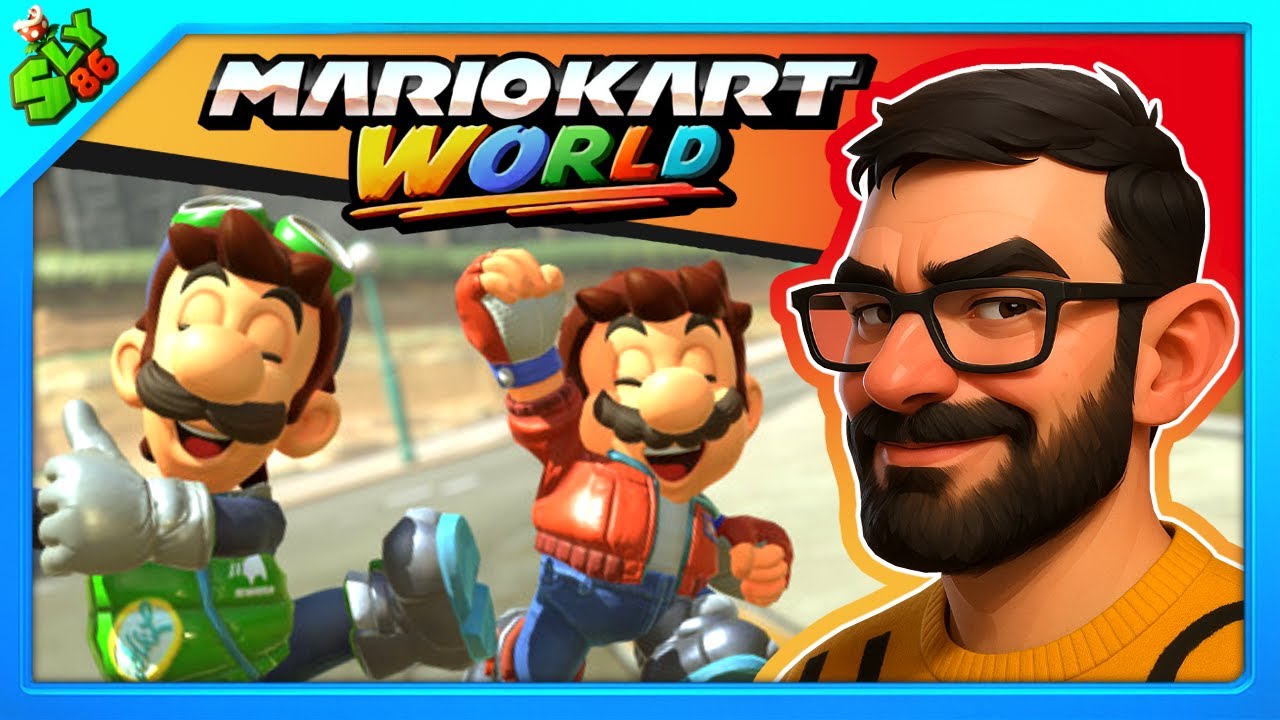🎮 Papà vs Yuna su Mario Kart World! | LIVE