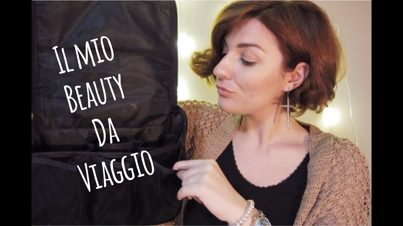 Cosa c'&egrave; nel mio BEAUTY DA VIAGGIO? || FedericaEffe