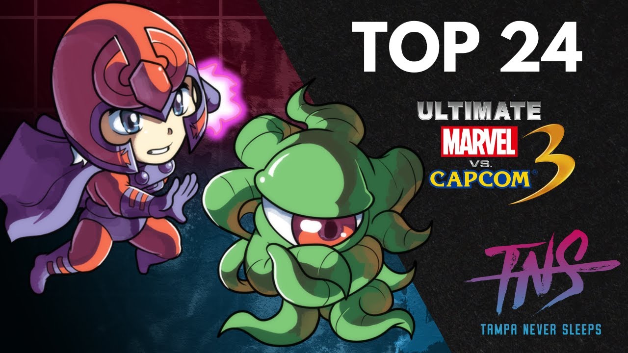 TNS UMVC3 #97 Tournament TOP 24 (Shuma-Gorath, Wesker, Haggar, Rocket Racoon, Magneto)