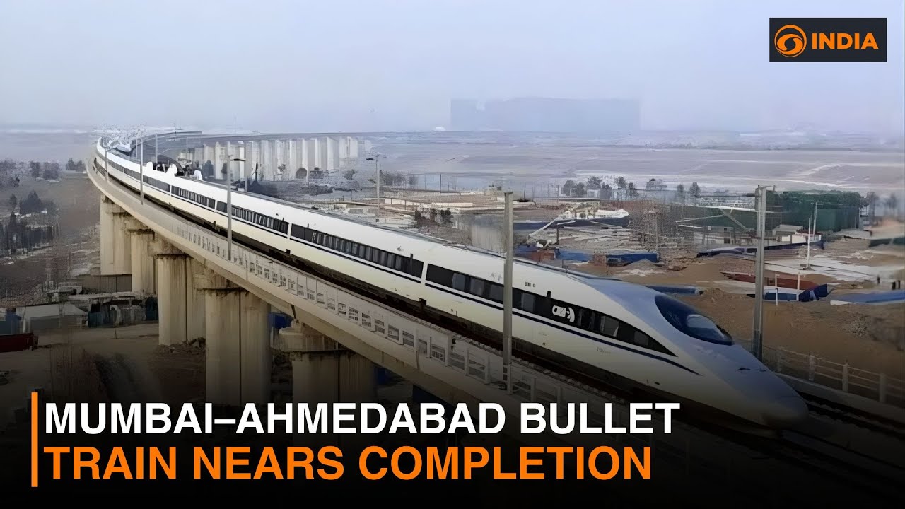 Mumbai&ndash;Ahmedabad Bullet Train Nears Completion & more news | DD India Live