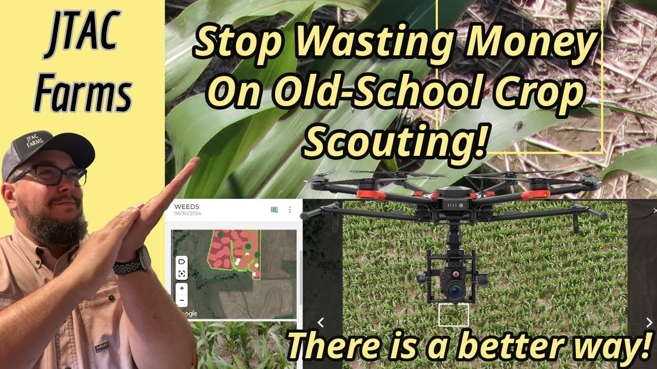 Drones Are The Future Of Crop Scouting!
