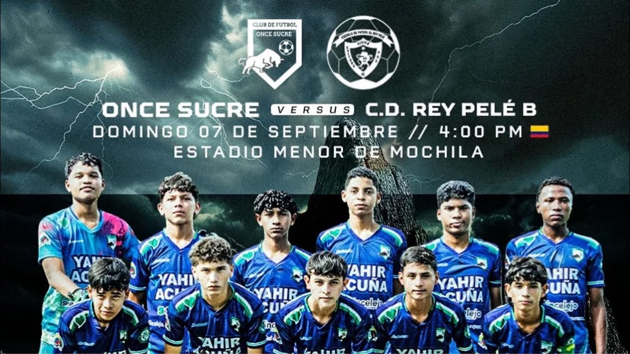 ONCE SUCRE vs. REY PELE | Fase 2. Partido de vuelta del Torneo Nacional Interclubes sub-15B