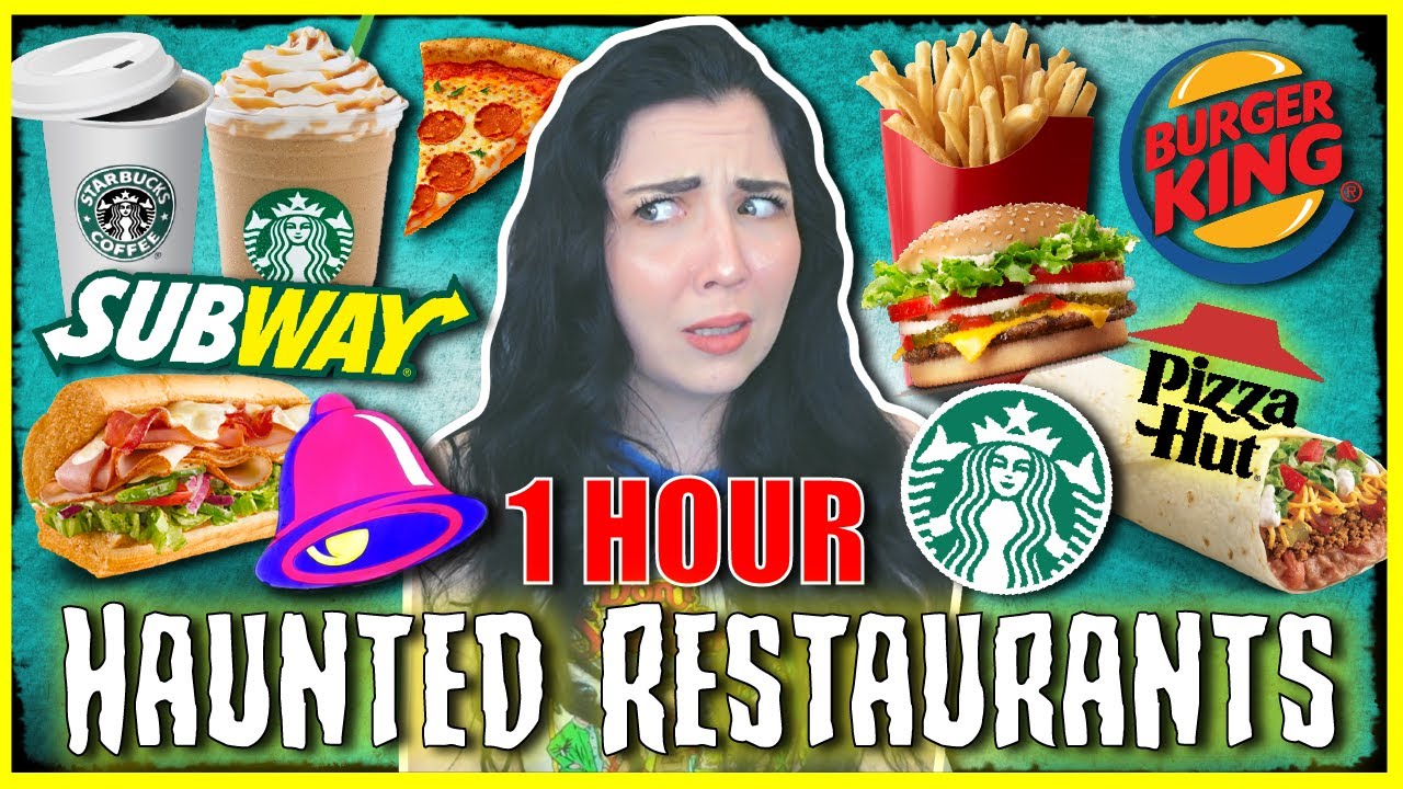 1 HOUR Of The Most Haunted Fast Food Restaurants In The World
