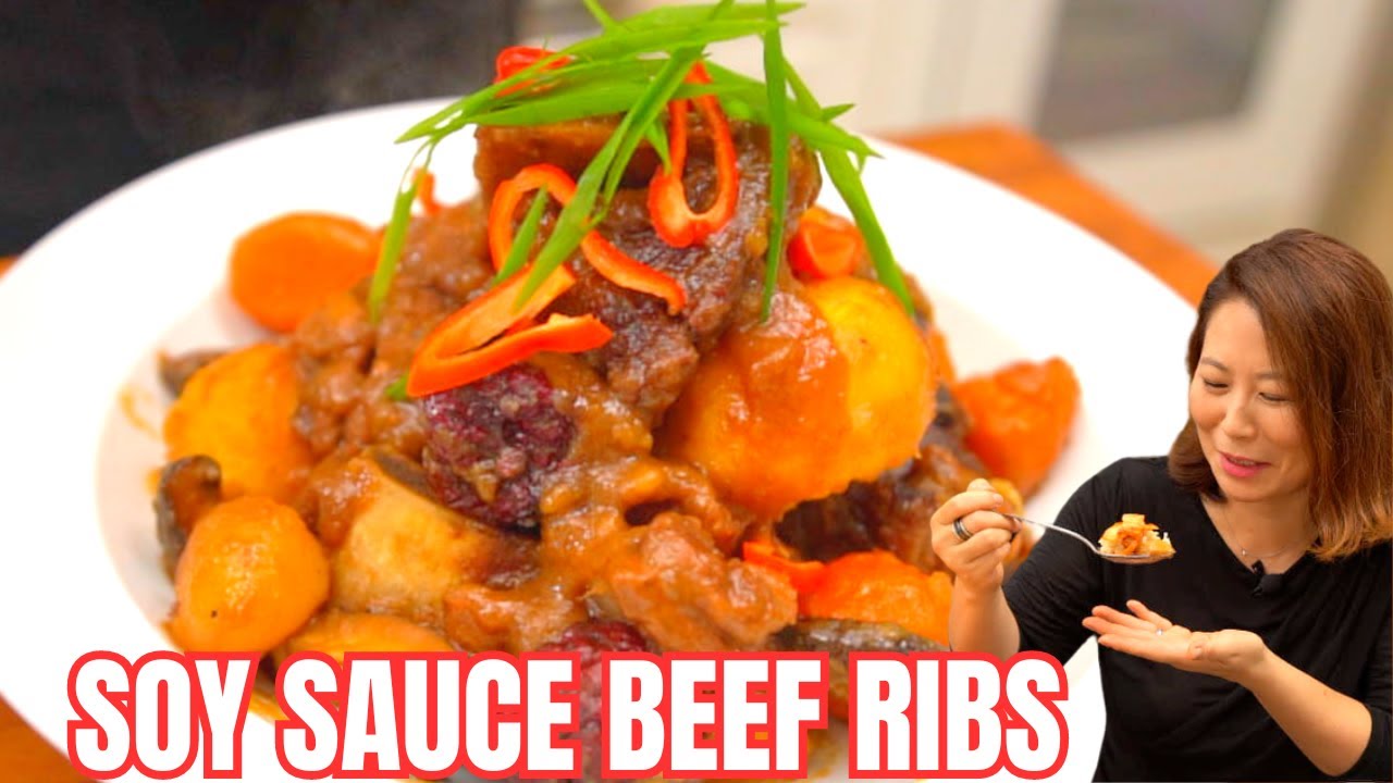 Korea's Gourmet Beef Stew: Galbi Jjim | Braised Beef Short Ribs [갈비찜] [소갈비찜]