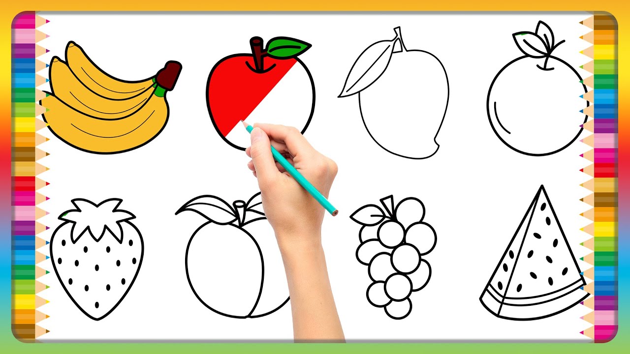Fruits Name | Colour Fruits | fruits name | Fruits name in english | Learn Fruits | #fruits #fruit