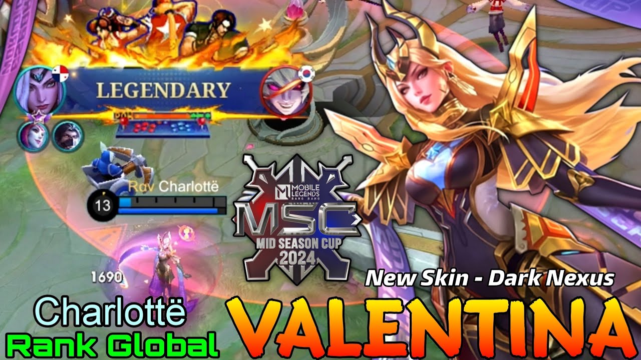 Dark Nexus Valentina New MSC 2024 Skin - Top Global Valentina by Charlott&euml; - ML