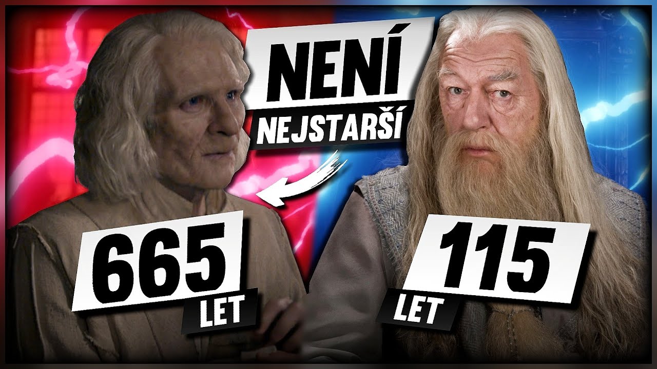 20 NEJSTARŠÍCH KOUZELNÍKŮ VE SVĚTĚ HARRYHO POTTERA! | FK