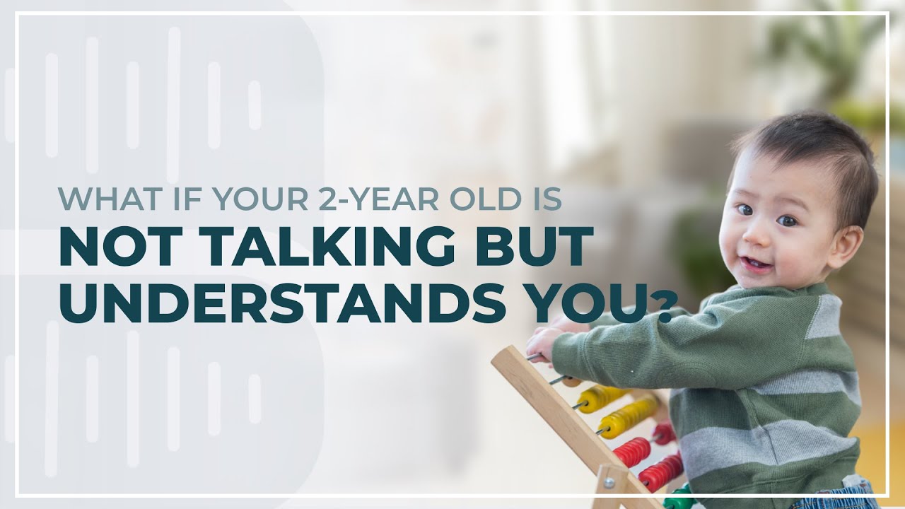 What if Your 2-Year Old is Not Talking But Understands You?