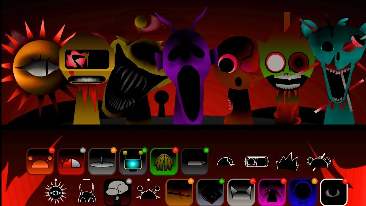 Incredibox Sprunki: New Horror Version 3 & Blood Warning 😱