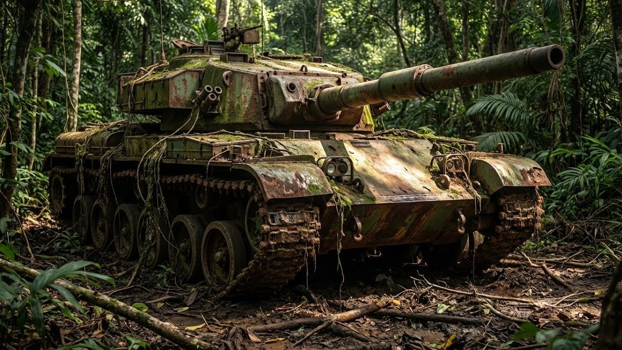 Restoring a Forgotten Cold War Main Battle Tank Abandoned for Decades