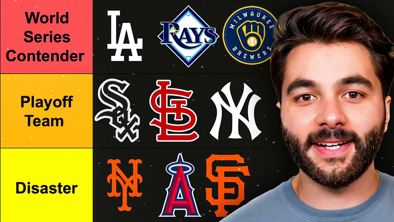 We Ranked MLB Teams on a Tier List