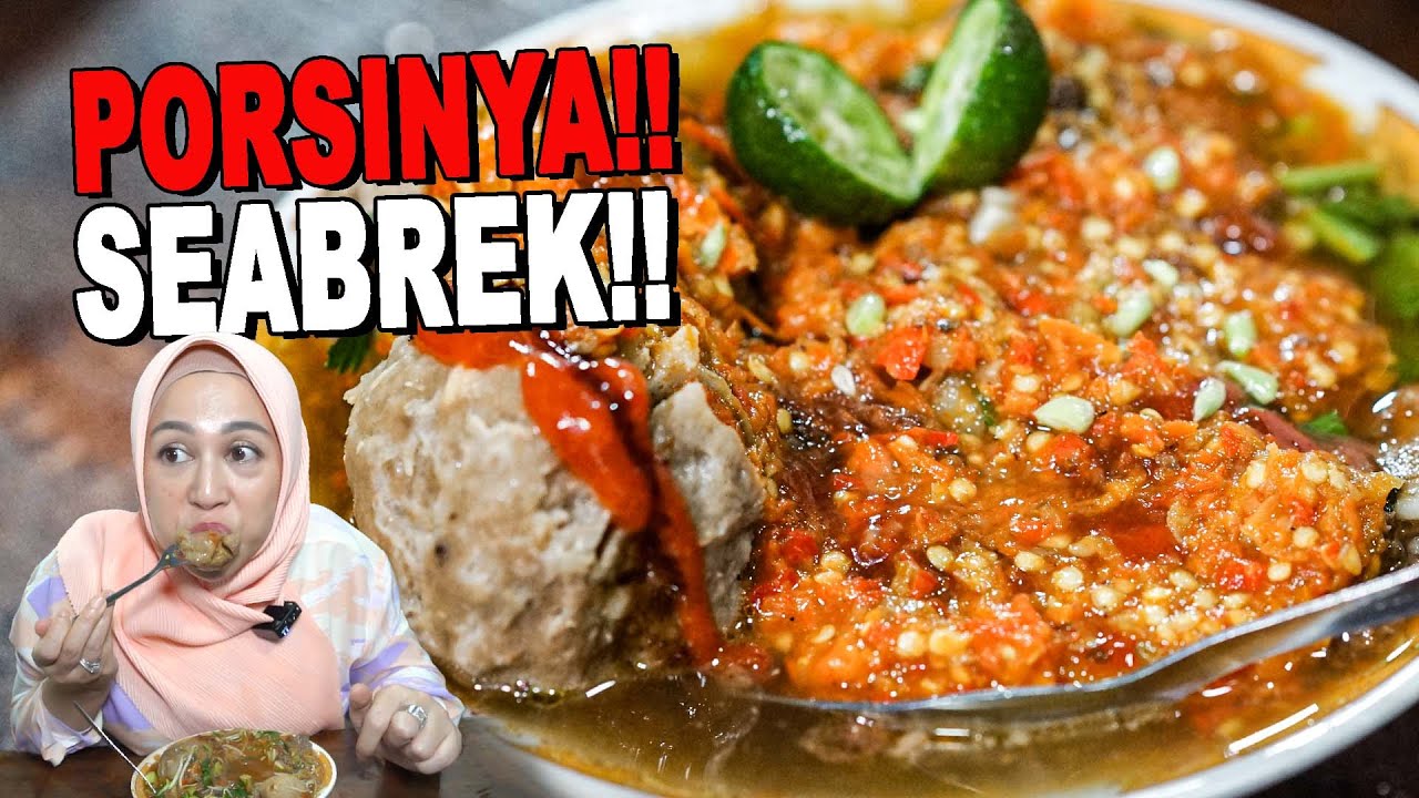 DIKASIH SAMBEL SATU KELER!! AMPE BINGUNG NGADUK GIMANA!! BAKSO GOPIR!!
