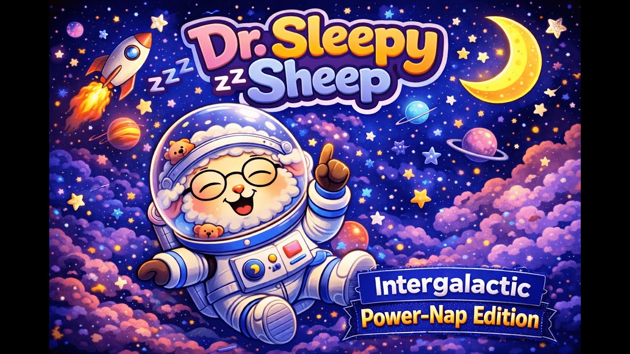 Intergalactic Space Lullaby: Astronaut Recharge | Dr. Sleepy Sheep PNE Vol.31