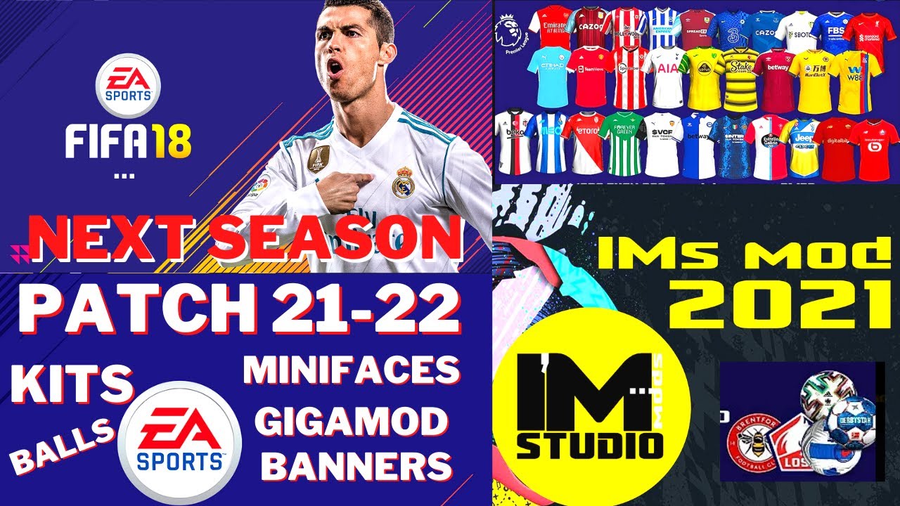 HOW TO UPDATE FIFA 18 TO SEASON 2022,WITH LATEST SQUAD