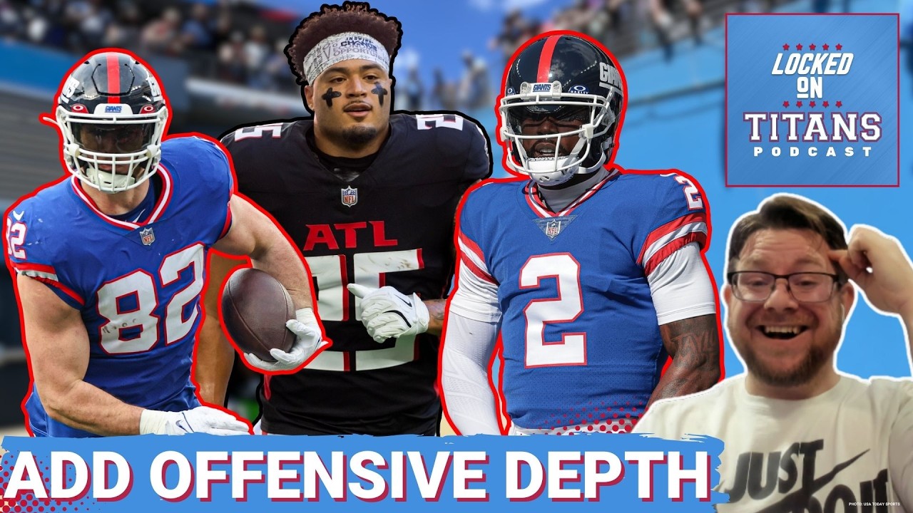 Tennessee Titans NEED OFFENSIVE DEPTH at Running Back, Tight End & Backup Quarterback in Free Agency