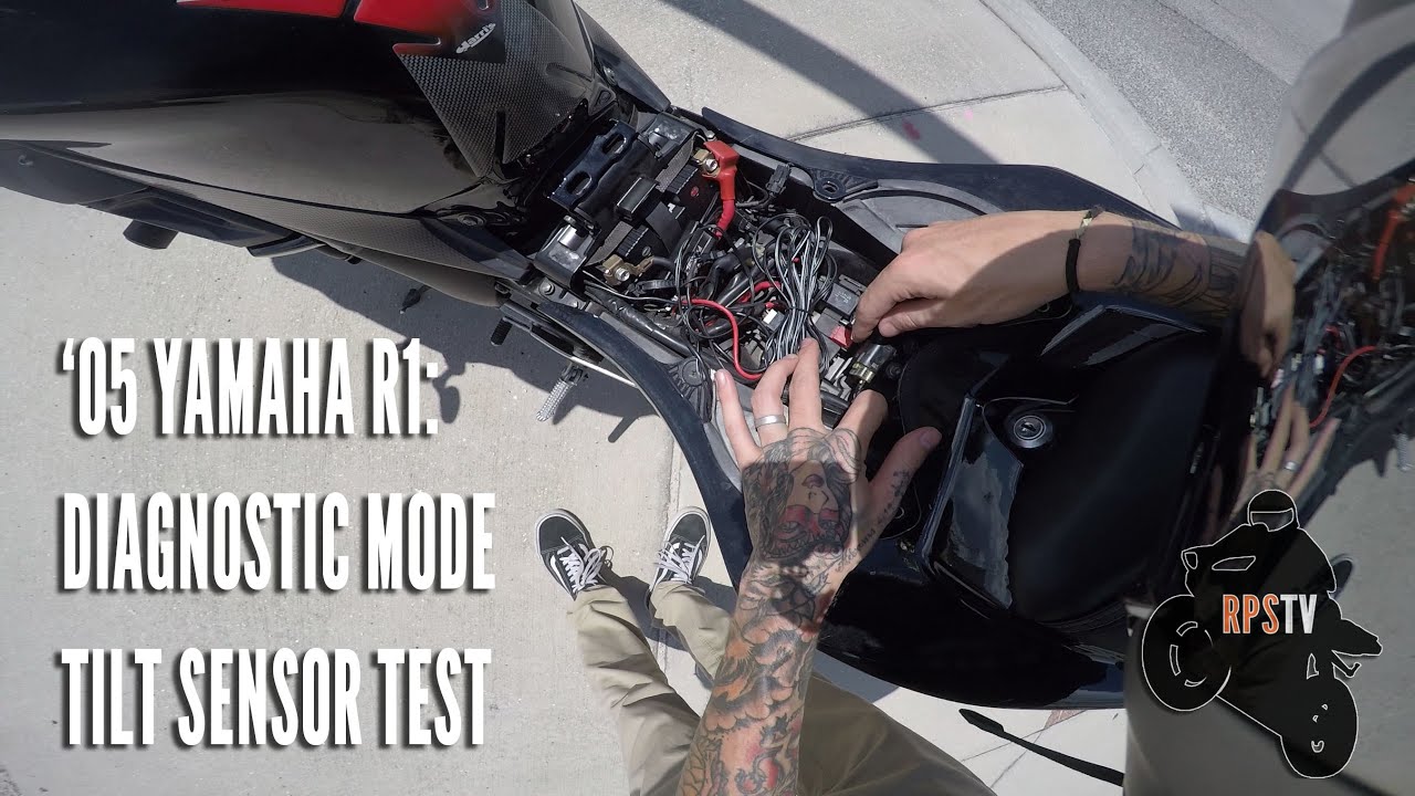 HOW TO: Yamaha Diagnostics mode, Error codes + Tilt sensor