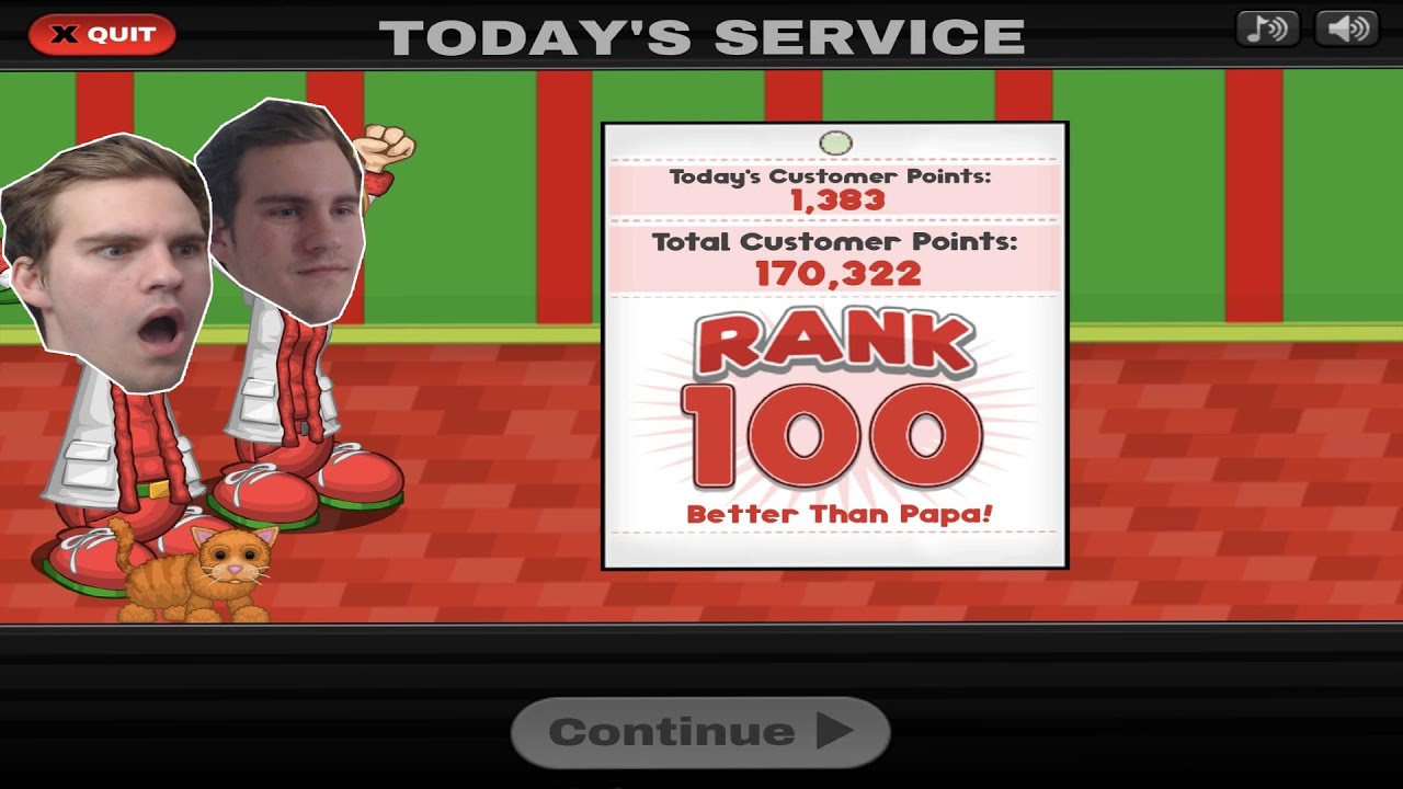 🔴Playing Papa's Pizzeria Until Were Maxed Rank🔴