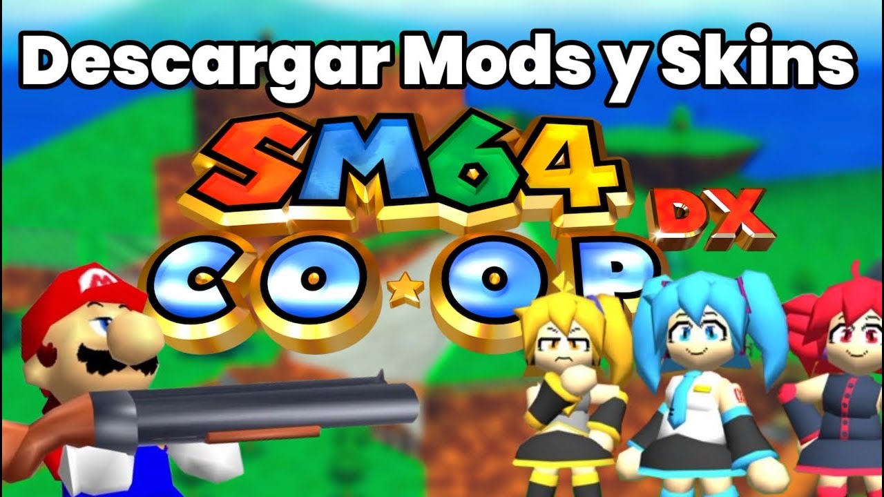 Cómo poner Mods y Skins en Super Mario Coop Deluxe | ✨*Bonus de solución de error de pantalla*✨