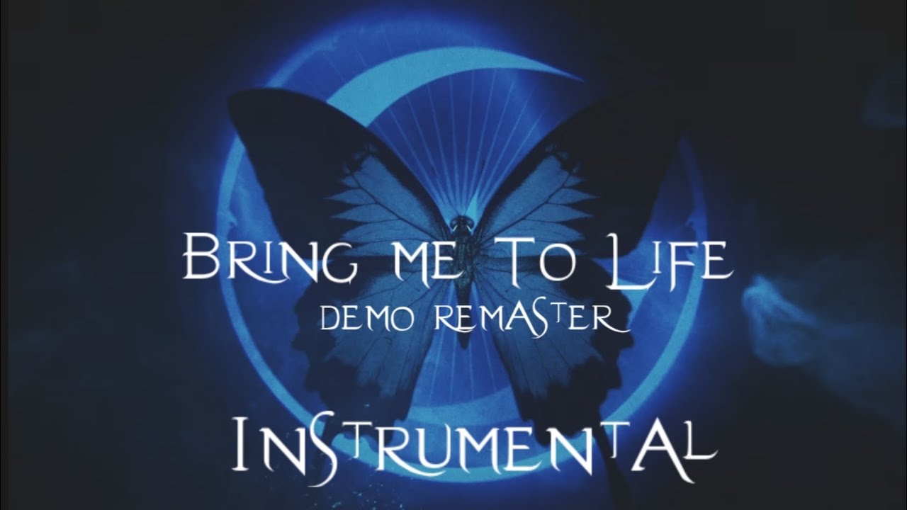 Evanescence - Bring Me To Life Demo 2002 Remaster (Instrumental - 4K HQ)