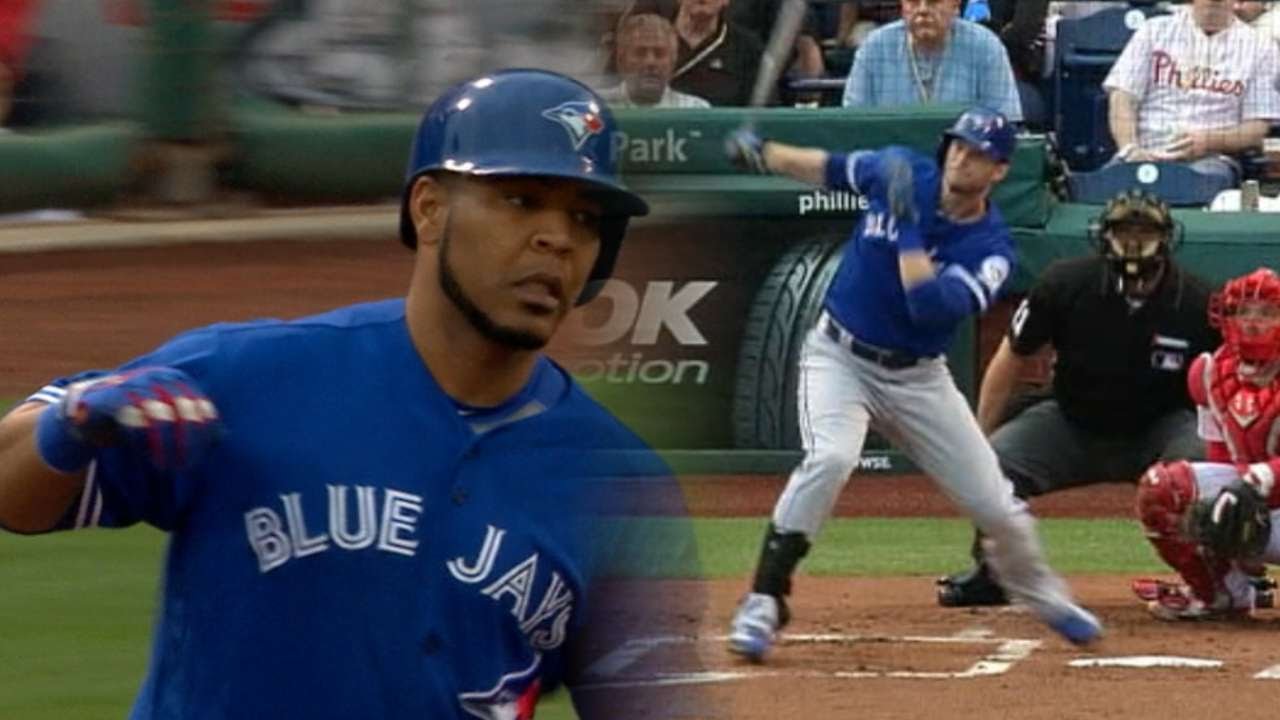 TOR@PHI: Blue Jays hit back-to-back homers in the 1st