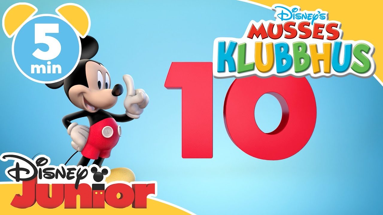 Musses Klubbhus | Lär dig räkna till 10! - Disney Junior Sverige