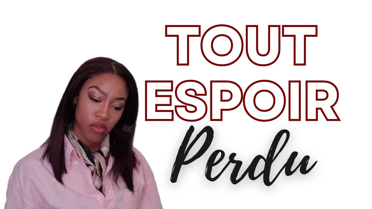 GARDEZ VOTRE ESPOIR!