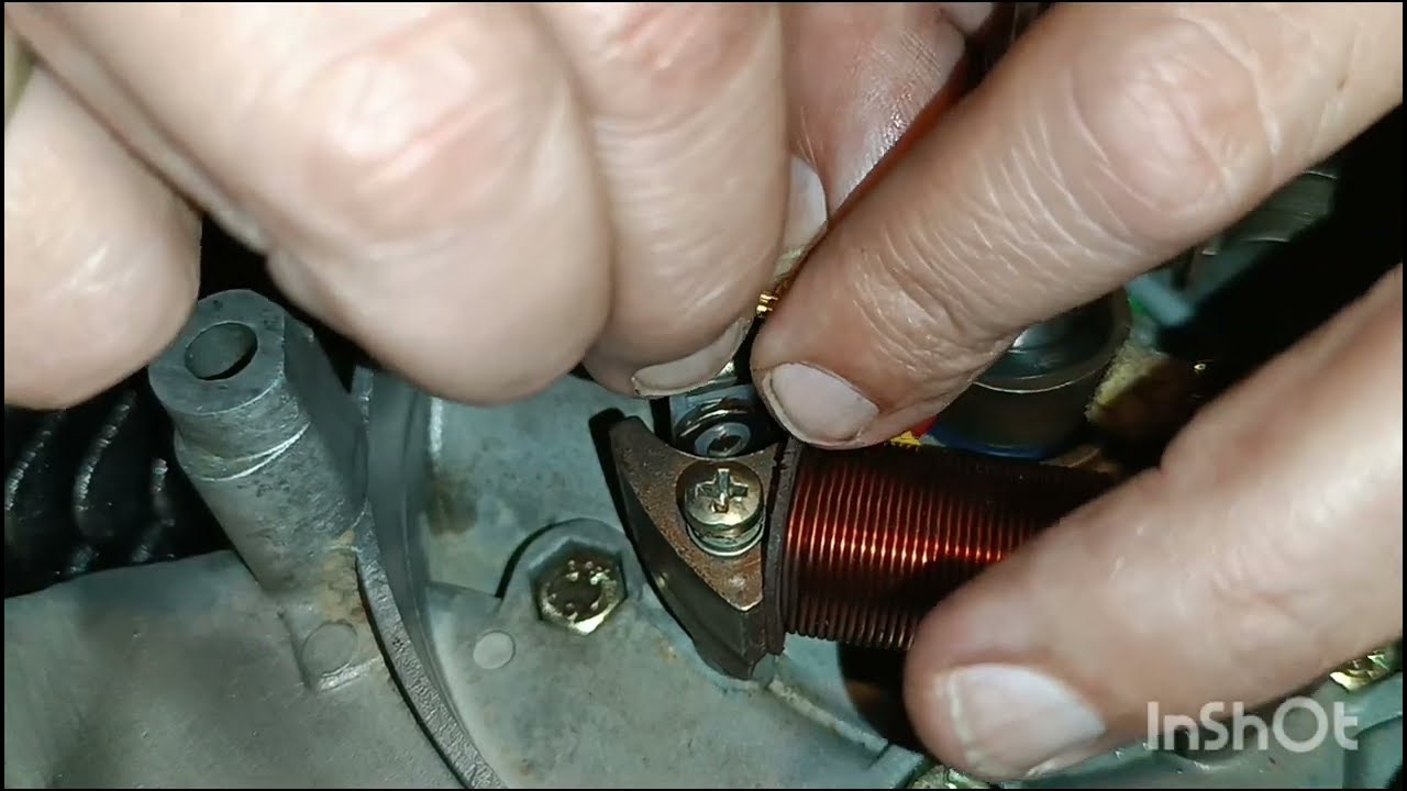 montaggio impianto elettrico di un motore Piaggio ciao, si, bravo e Gilera cba.