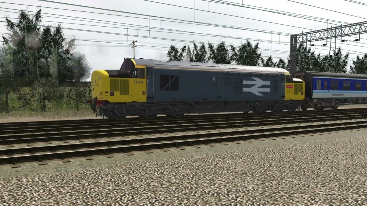 TRAINZ 2019 - My New Route - More Clips (WIP)