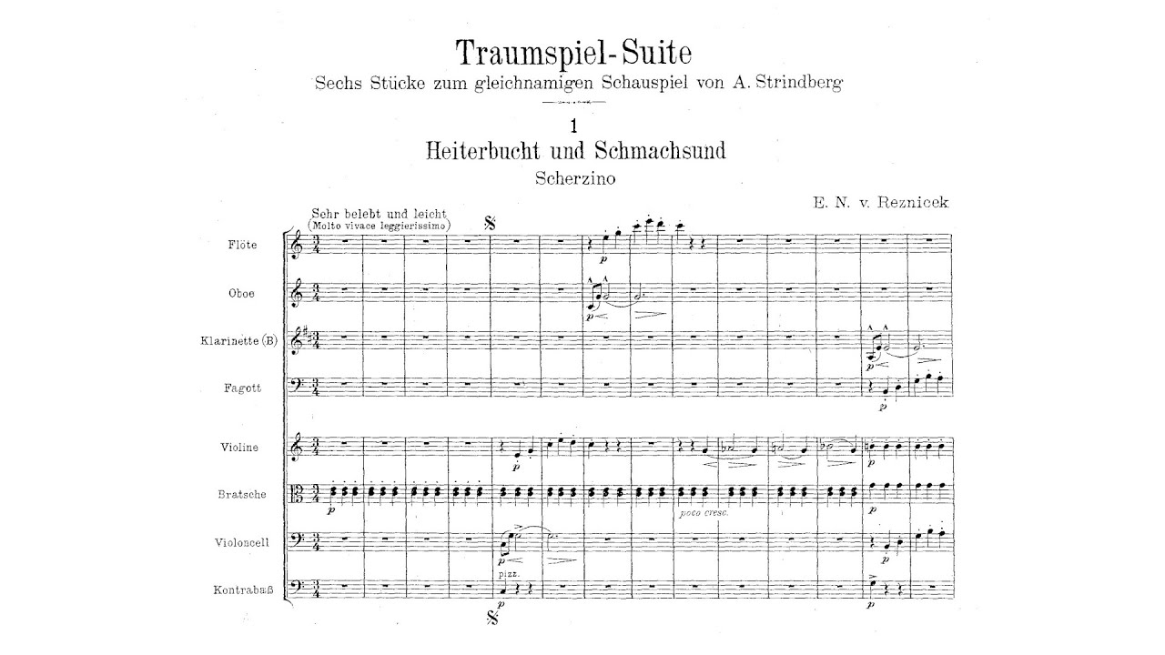 Emil von Reznicek – Traumspiel-Suite