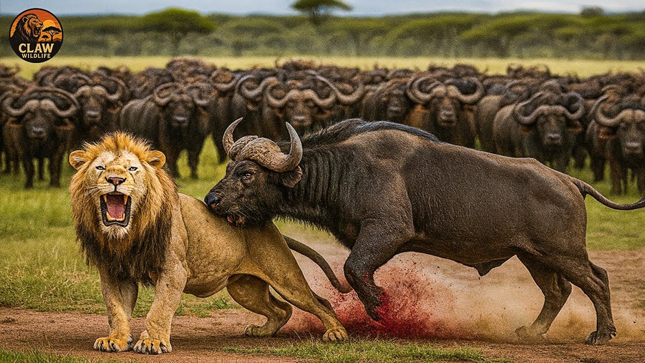 Wild Africa &ndash; The Deadly Battle: Buffalo vs Lions and Crocodiles | Wildlife Documentary