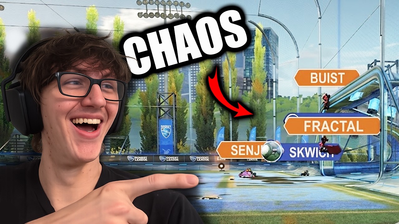 Этот турнир по Rocket League был сплошным хаосом.
