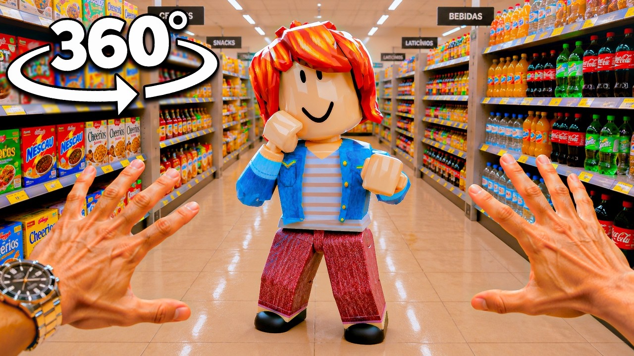 360&deg; Roblox appear in the Supermarket!