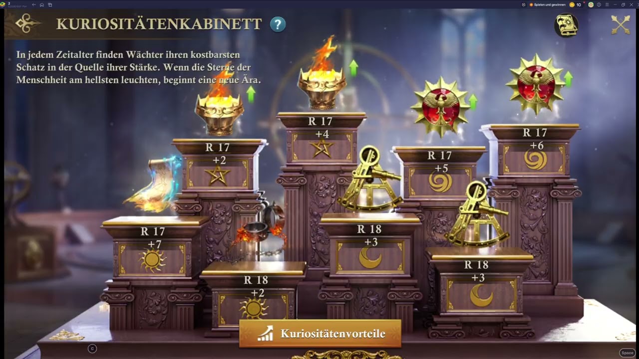 Traum-Kaufhaus Jan´26 - Tag 7: Ausrüstung, Kuriositäten, Luftschiff-Verbesserung und Gold-Verbr.