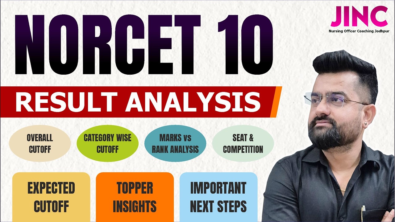 NORCET 10 || RESULT ANALYSIS  || Akki Sir के साथ