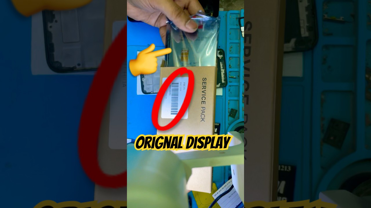 Service pack Display | Mobile guru #gadgets #mobile #tech #display #folder #repair #phone #fix #oppo
