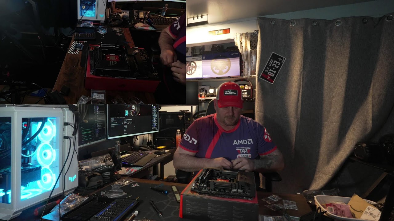 I Am Upgrading My AMD 9070XT 9800X3D Build Live Today