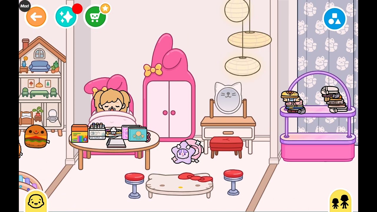 Toca boca sevilmeyen kız pat 1🥺 #ytdayibenionecikarnolur #tocaboca #tocabocasecrettoca #keşfet 