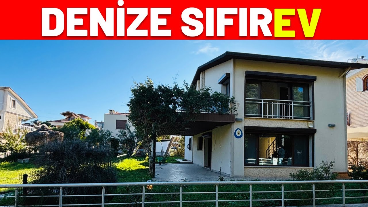 DENİZE SIFIR  SATILIK TAM MÜSTAKİL YAZLIK-A616 #didim #altınkum #yeşilkent 