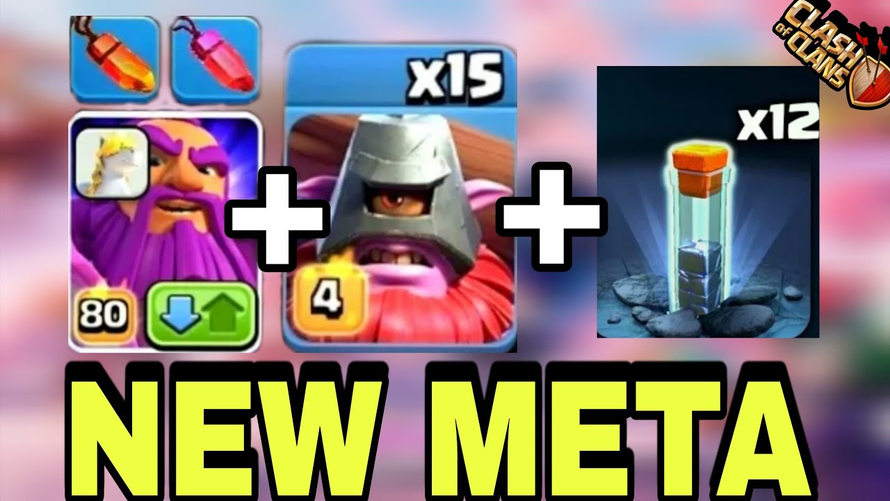 NEW META | x15 THROWERS + x12 Totem Spell Is Broken in Legend League | Clash of clans | Army 👇