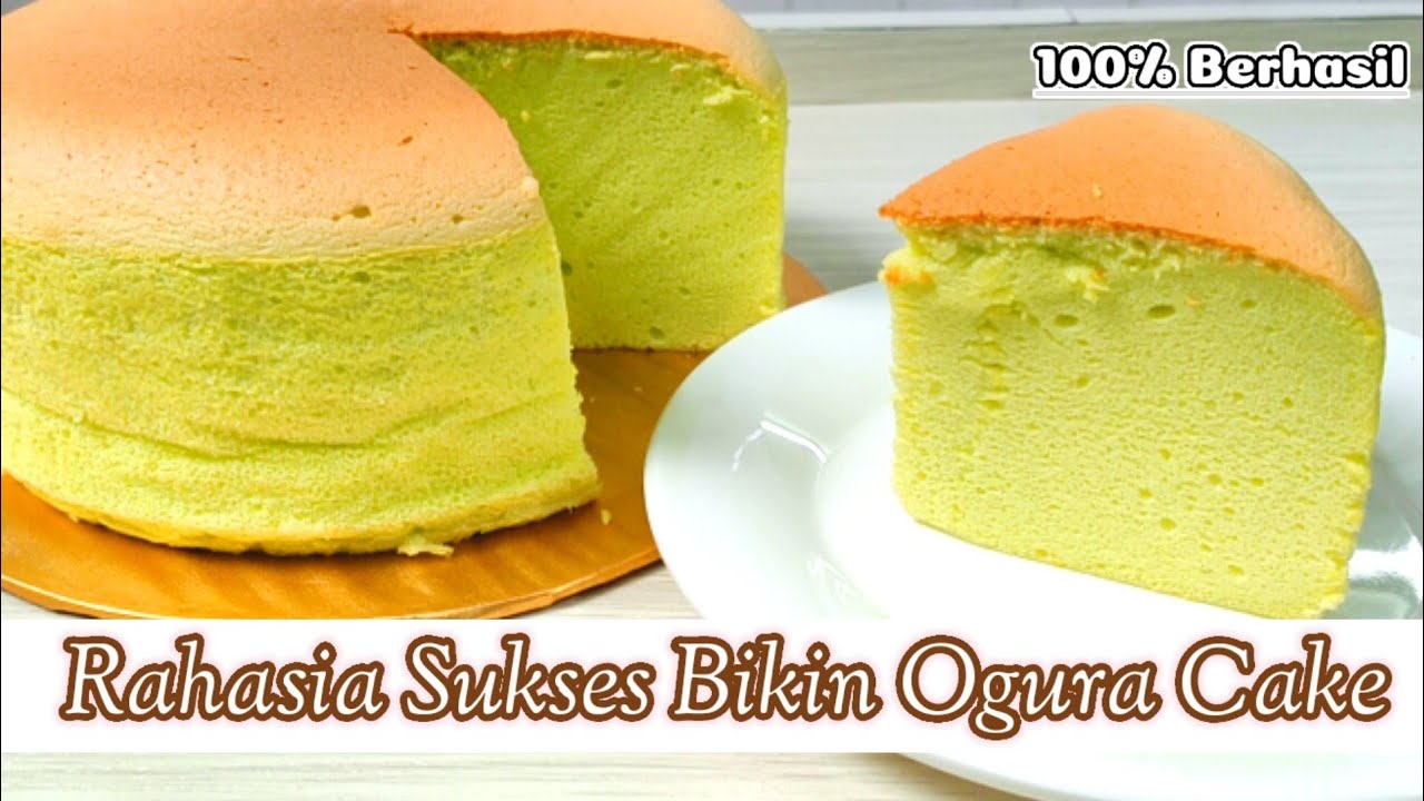 Ketahui Tips dan Trik , Resep Ogura pandan Lembut , Fluffy & Anti gagal