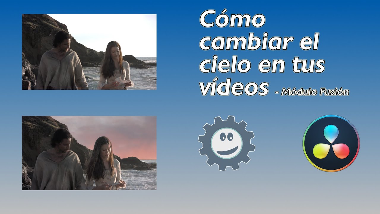 Cómo cambiar el cielo en tus vídeos - Módulo Fusion DaVinci Resolve