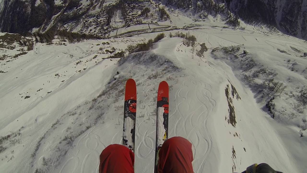 Speedriding  Les 3 Pointes Run Zinal