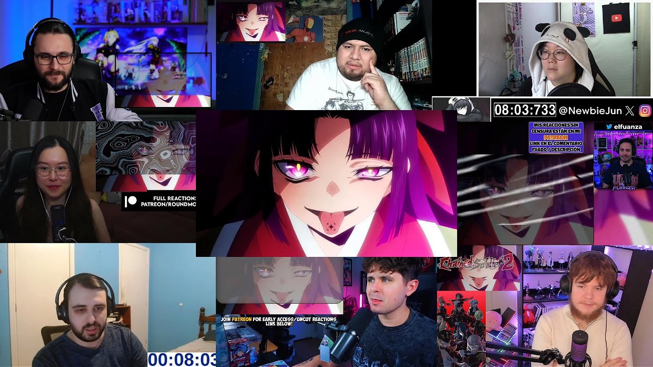 Chained Soldier Season 2 Opening ''LIGHT ME UP'' by Akari Kito Reaction Mashup