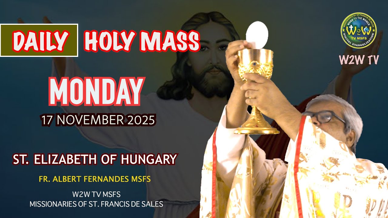 MONDAY HOLY MASS | 17 NOVEMBER 2025 | 33RD WEEK IN ORDINARY TIME I by Fr Albert #holymasstoday